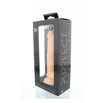 Фаллоимитатор PURRFECT SILICONE DELUXE DONG 8INCH