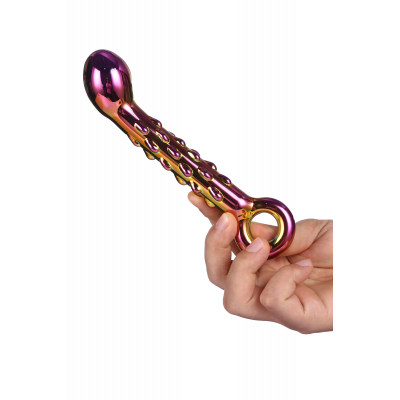 DT21833 Стеклянный фаллоимитатор Dream Toys GLAMOUR GLASS RIBBED G-SPOT DILDO DT21833 Стеклянный фаллоимитатор Dream Toys GLAMOUR GLASS RIBBED G-SPOT DILDO