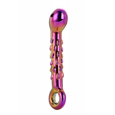 DT21833 Стеклянный фаллоимитатор Dream Toys GLAMOUR GLASS RIBBED G-SPOT DILDO