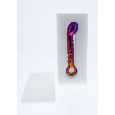 DT21833 Стеклянный фаллоимитатор Dream Toys GLAMOUR GLASS RIBBED G-SPOT DILDO DT21833 Стеклянный фаллоимитатор Dream Toys GLAMOUR GLASS RIBBED G-SPOT DILDO