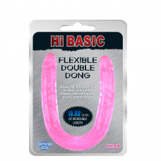 Двойной фаллоимитатор Chisa HI BASIC Jelly