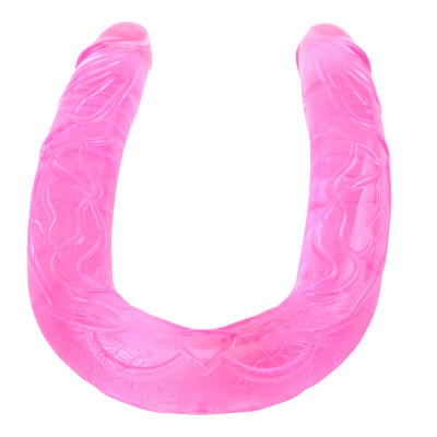 Двойной фаллоимитатор Chisa HI BASIC Jelly