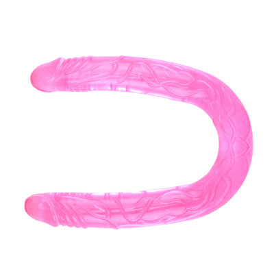 Двойной фаллоимитатор Chisa HI BASIC Jelly