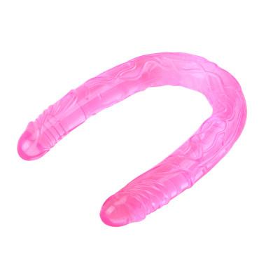 Двойной фаллоимитатор Chisa HI BASIC Jelly
