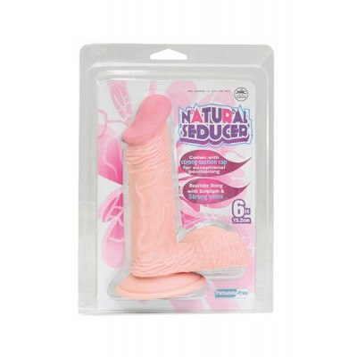 Фаллоимитатор NATURAL SEDUCER 6 FLESH DONG