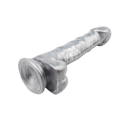 Фаллоиммитатор Chisa Justin Sider Silver Dark Muscle