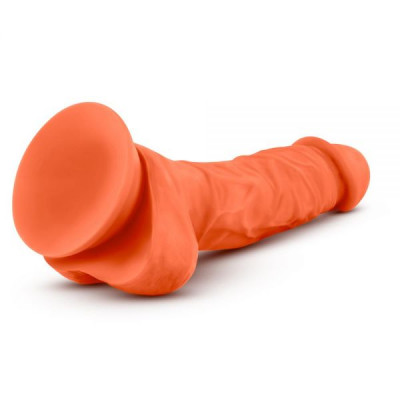 Фаллоимитатор с двойной плотностью Blush NEO ELITE 7.5INCH ORANGE Фаллоимитатор с двойной плотностью Blush NEO ELITE 7.5INCH ORANGE
