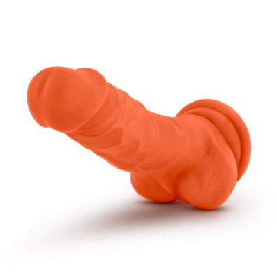 Фаллоимитатор с двойной плотностью Blush NEO ELITE 7.5INCH ORANGE Фаллоимитатор с двойной плотностью Blush NEO ELITE 7.5INCH ORANGE