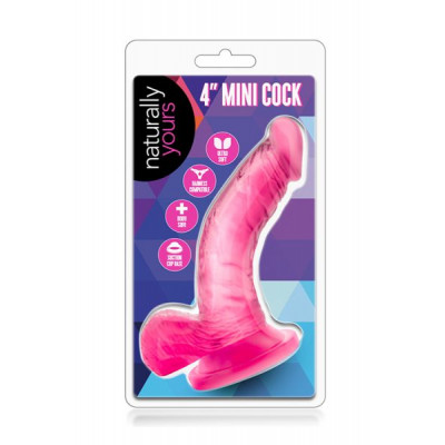 Фаллоимитатор NATURALLY YOURS 4INCH MINI COCK PINK