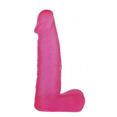 Фаллоимитатор XSkin 6 PVC dong - Transparent, PINK
