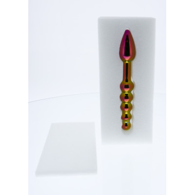 DT21834 Стеклянный анальный стимулятор Dream Toys GLAMOUR GLASS RIDGED ANAL DILDO DT21834 Стеклянный анальный стимулятор Dream Toys GLAMOUR GLASS RIDGED ANAL DILDO