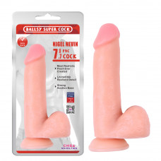 Фаллоимитатор на присоске Chisa Ballsy super cock 7.7