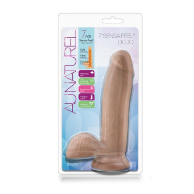 T330709 Фаллоимитатор с двойной плотностью AU NATUREL 7INCH SENSA FEEL DILDO LATIN T330709 Фаллоимитатор с двойной плотностью AU NATUREL 7INCH SENSA FEEL DILDO LATIN