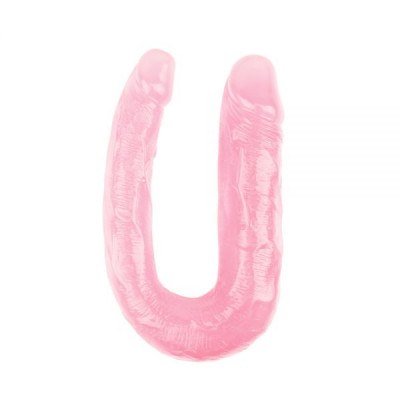 Фаллоимитатор двухсторонний13 Inch Dildo Pink Chisa