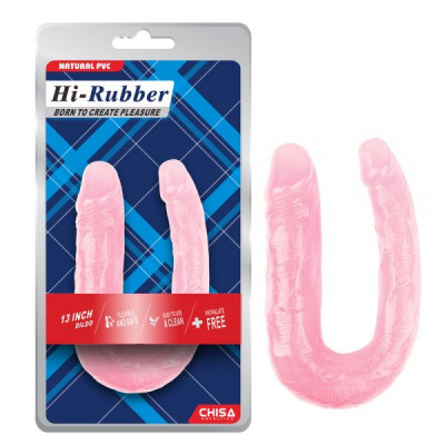 Фаллоимитатор двухсторонний13 Inch Dildo Pink Chisa Фаллоимитатор двухсторонний13 Inch Dildo Pink Chisa