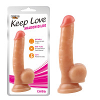 Фаллоимитатор с мошонкой Chisa Keep Love Shadow Dildo Flesh