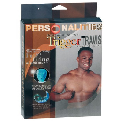 Секс кукла Trigger Travis: glow in the dark