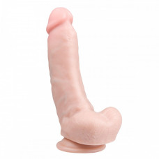 Фаллоимитатор EasyToys Realistic Dildo - 20 см бежевый