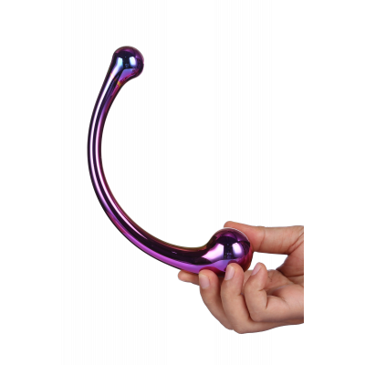 DT21836 Изогнутый стеклянный фаллоимитатор Dream Toys GLAMOUR GLASS CURVED BIG WAND