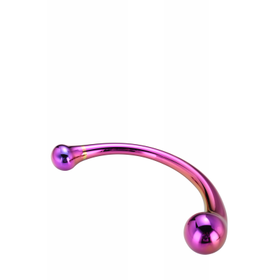 DT21836 Изогнутый стеклянный фаллоимитатор Dream Toys GLAMOUR GLASS CURVED BIG WAND