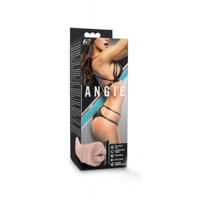 Мастурбатор с вибро M FOR MEN ANGIE VANILLA
