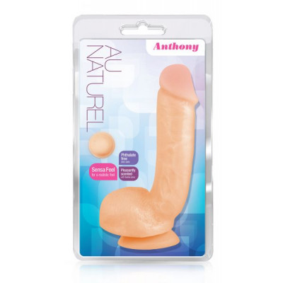 T330718 Фаллоимитатор с двойной плотностью AU NATUREL ANTHONY BEIGE T330718 Фаллоимитатор с двойной плотностью AU NATUREL ANTHONY BEIGE