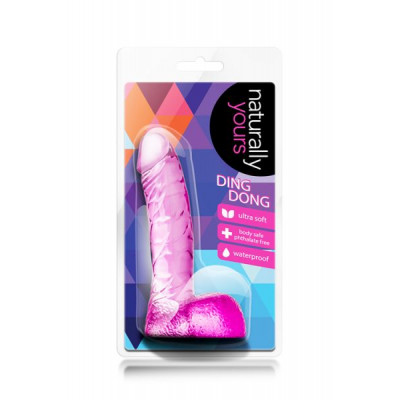 Фаллоимитатор NATURALLY YOURS DING DONG PINK
