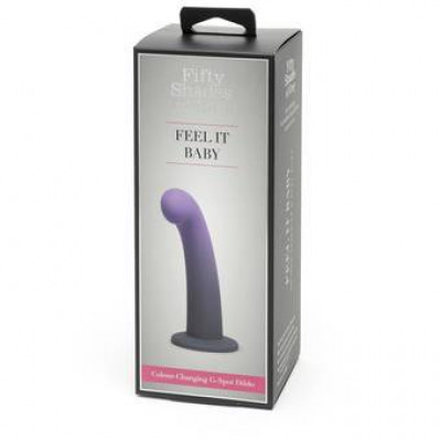 FS80001 Фаллоимитатор меняющий цвет Коллекция: Feel it Baby Fifty Shades of Grey FS80001 Фаллоимитатор меняющий цвет Коллекция: Feel it Baby Fifty Shades of Grey