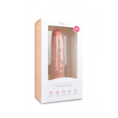 Фаллоимитатор EasyToys Realistic Dildo - 28,5cm БЕЖЕВЫЙ