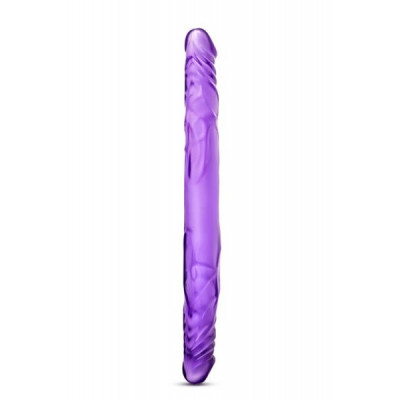 T330741 Двойной фаллоимитатор B YOURS 18INCH DOUBLE DILDO PURPLE
