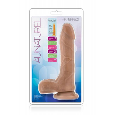 Фаллоимитатор с двойной плотностью AU NATUREL 8.5INCH MISTER PERFECT MOCHA Фаллоимитатор с двойной плотностью AU NATUREL 8.5INCH MISTER PERFECT MOCHA