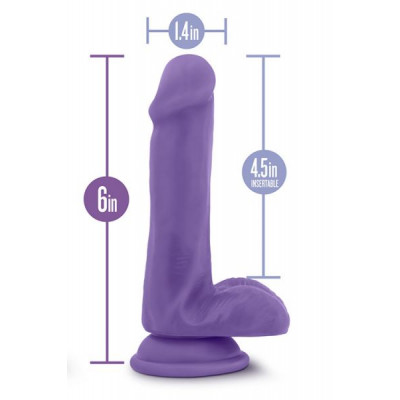 Фаллоимитатор AU NATUREL BOLD DELIGHT 6INCH DILDO