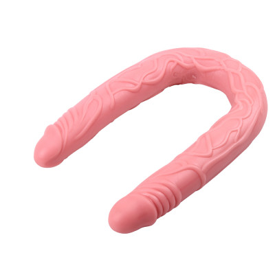 Двойной фаллоимитатор Chisa HI BASIC Flesh