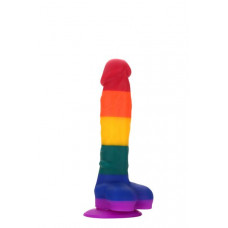 Радужный фаллоимитатор COLOURFUL LOVE DILDO