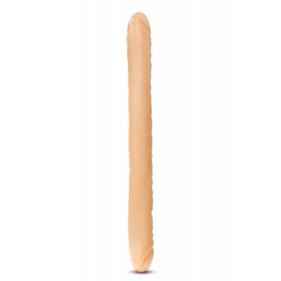 T330743 Двойной фаллоимитатор B YOURS 18INCH DOUBLE DILDO BEIGE