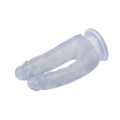 Фаллоимитатор двойной Chisa Hi-Rubber Chisa Clear
