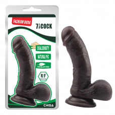 Фаллоимитатор коричневый Chisa Fashion Dude 7 Cock