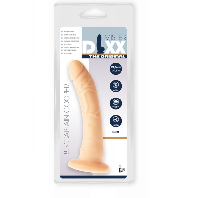 Гибкий фаллоимитатор DREAM TOYS Dildo Mr. Dixx Captain Cooper 8.3inch