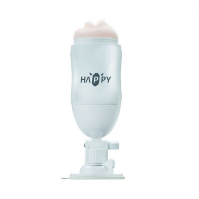 Мастурбатор в колбе с присоской Happy Cup Joy Wang Pussy & Mouth Мастурбатор в колбе с присоской Happy Cup Joy Wang Pussy & Mouth