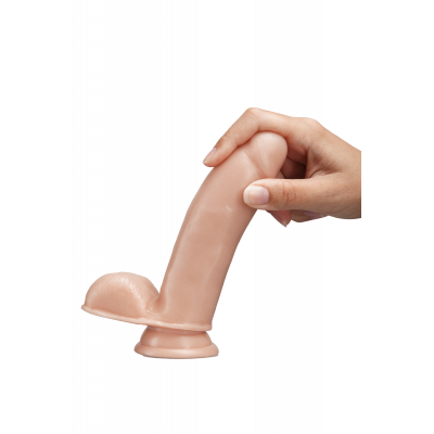 Фаллоимитатор самосмазывающийся Blush DR. SKIN 7INCH SELF LUBRICATING DILDO