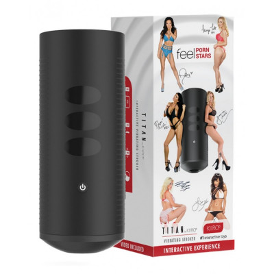 Мастурбатор интерактивный, с 1500 вэбкам (webcam) кредитов, Kiiroo Titan