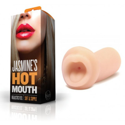 T330600 Мастурбатор ротик X5 MEN JASMINES HOT MOUTH BEIGE