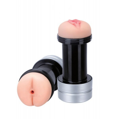 Вагина Мастурбатор REALISTX 2 IN 1 HUMMER - ANUS & VAGINA