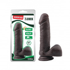 Фаллоимитатор коричневый Chisa Dude 7.9 Cock