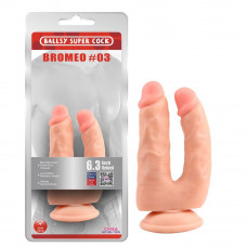 CH42154 Фаллоимитатор двойной на присоске Chisa Ballsy super Cock