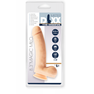 Гибкий фаллоимитатор DREAM TOYS MR. DIXX MAGIC MILO 8.3INCH DILDO
