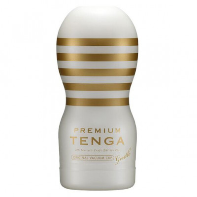 Мастурбатор Tenga Premium Original Vacuum Cup GENTLE (глибоке горло) з вакуумною стимуляцією