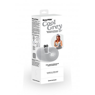 Мастурбатор пігулка Love To Love SEXY PILLS COOL GREY Мастурбатор пігулка Love To Love SEXY PILLS COOL GREY