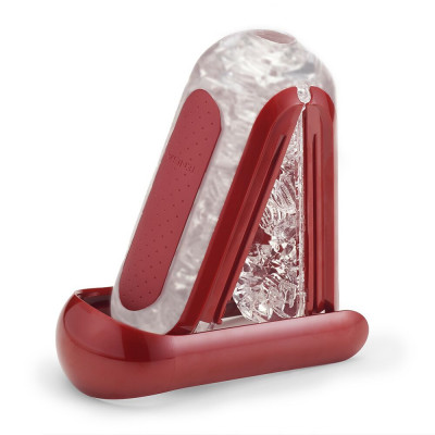Мастурбатор із нагрівачем Tenga Flip Zero Red + Flip Warming Set Мастурбатор із нагрівачем Tenga Flip Zero Red + Flip Warming Set