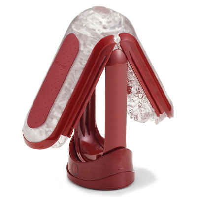 Мастурбатор із нагрівачем Tenga Flip Zero Red + Flip Warming Set Мастурбатор із нагрівачем Tenga Flip Zero Red + Flip Warming Set